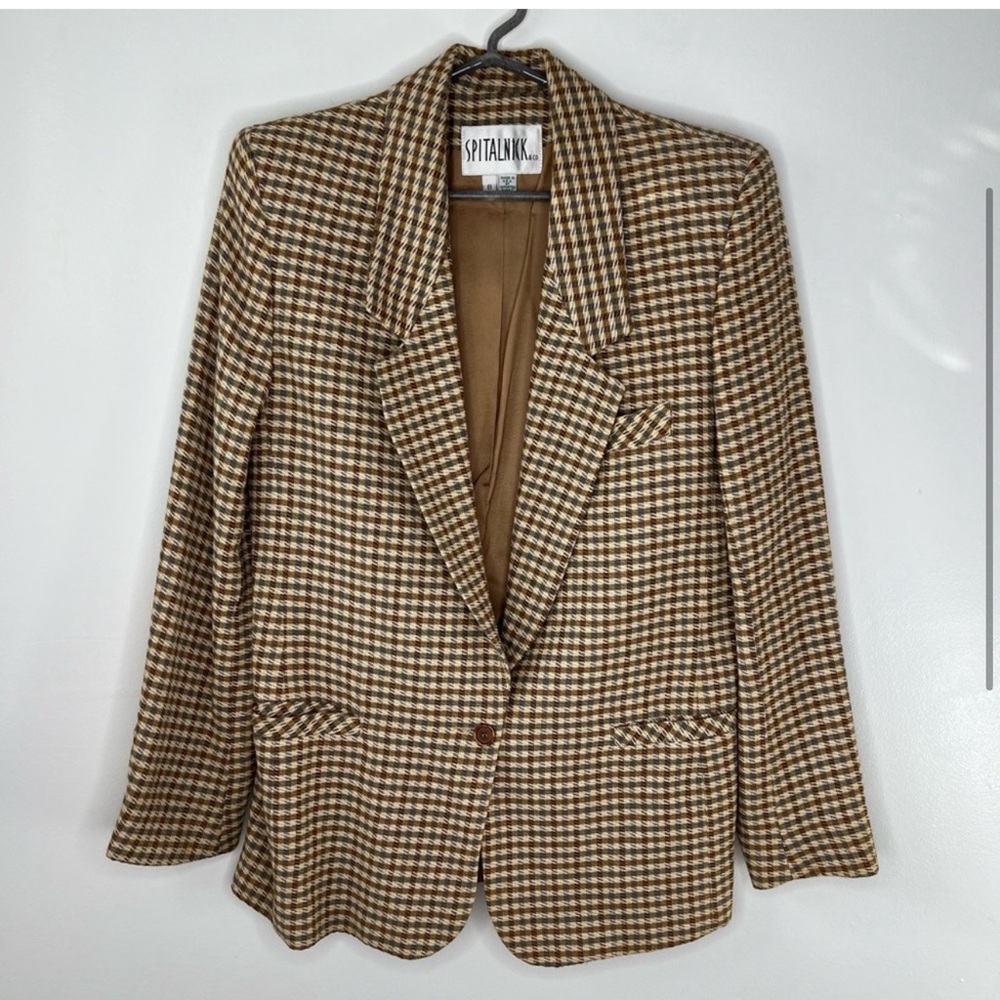 Spitalnick | Vintage Plaid Blazer